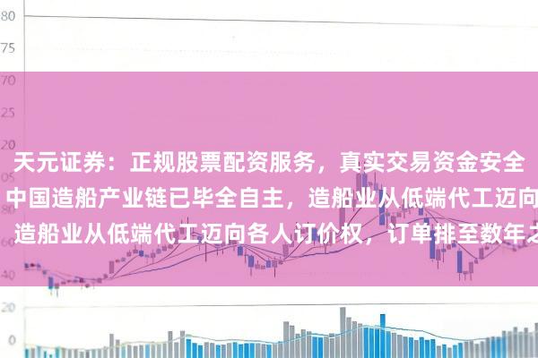 天元证券：正规股票配资服务，真实交易资金安全有保障 日韩再难追逐！中国造船产业链已毕全自主，造船业从低端代工迈向各人订价权，订单排至数年之后